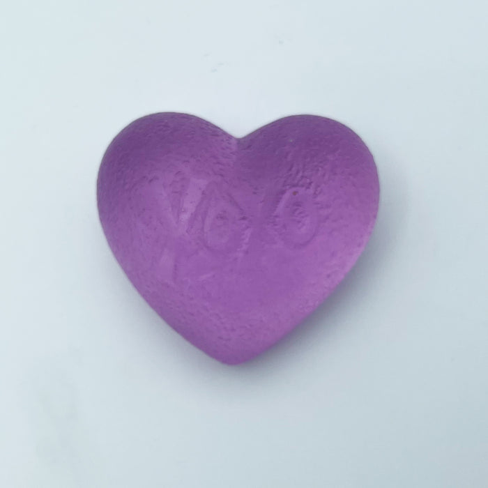 Cast Glass Hearts - XoXo