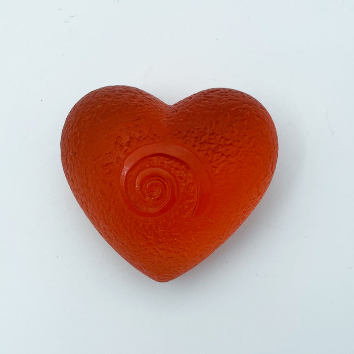 Cast Glass Hearts - Koru