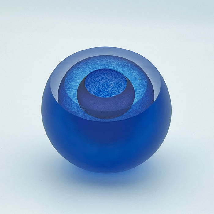 Frosted Double Bubble in Blue/Hyacinth