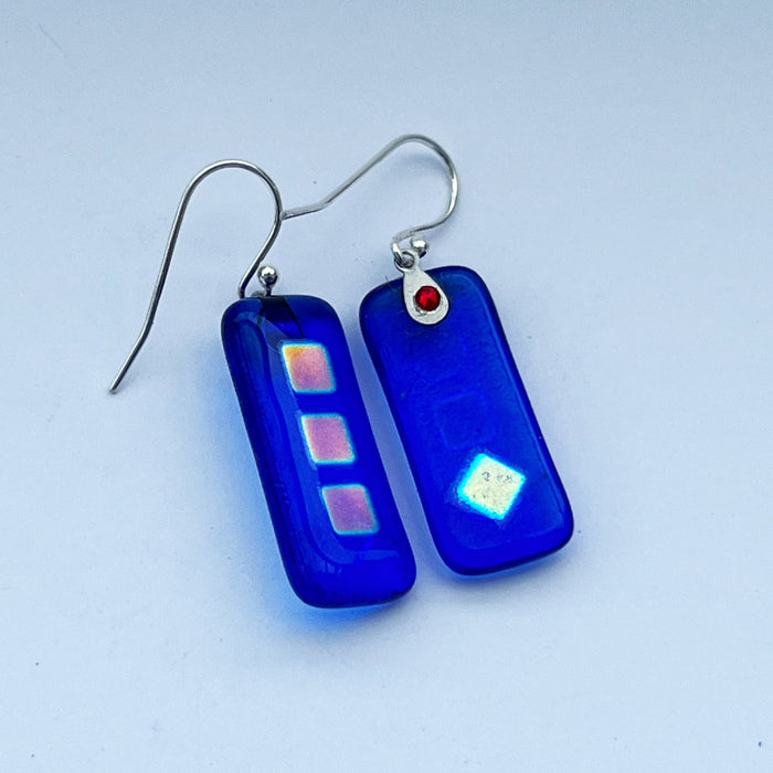 Chicago Dichroic Earrings