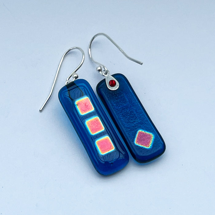 Chicago Dichroic Earrings