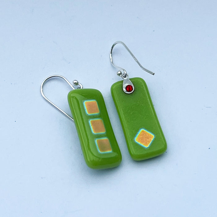 Chicago Dichroic Earrings