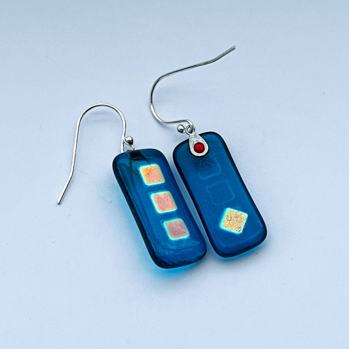 Chicago Dichroic Earrings