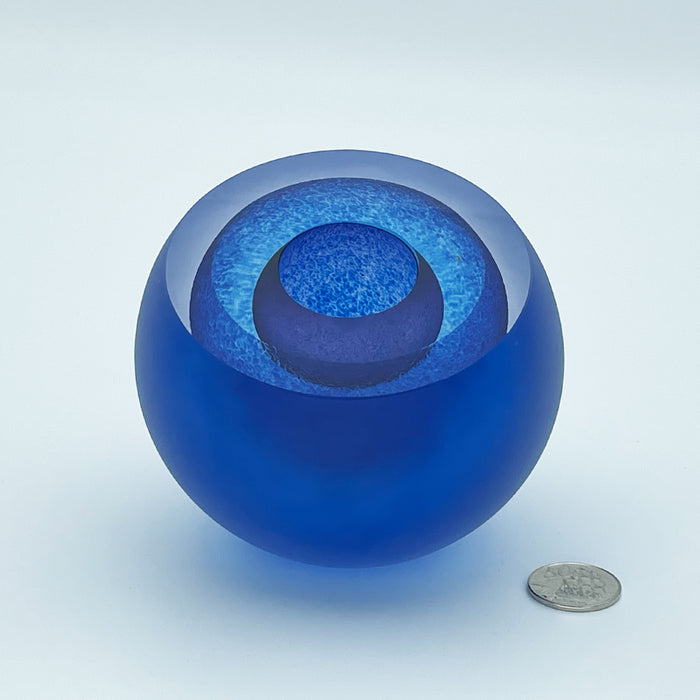 Frosted Double Bubble in Blue/Hyacinth