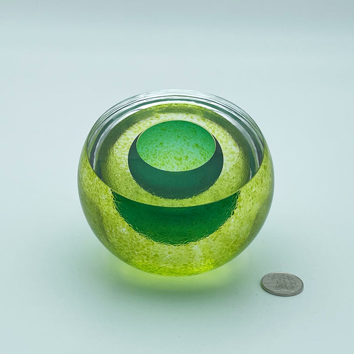Double Bubble in Lime/Forest